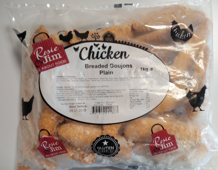 Gluten Free Chicken Goujons