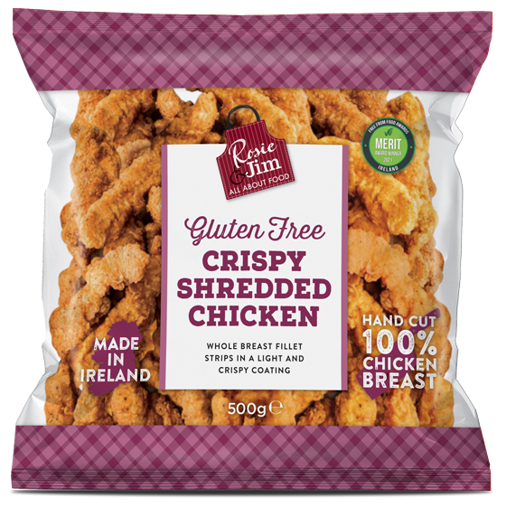 Rosie & Jim Crispy Shredded Chicken Gluten Free