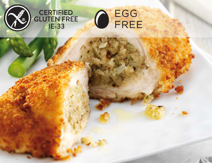 Rosie & Jim Farmhouse Stuffing Chicken Kiev Gluten Free Rosie & Jim Farmhouse Stuffing Chicken Kiev Gluten Free