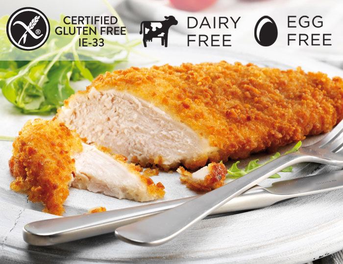 Gluten Free, Egg Free, Dairy Free Chicken Fillet 