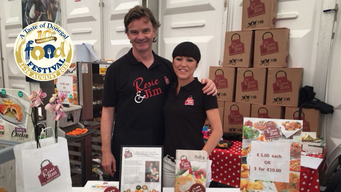 Rosie & JimRosie & Jim at Taste of Donegal Food Festival at Taste of Donegal Food Festival 