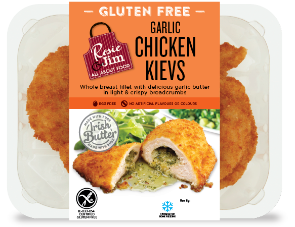 Garlic Chicken Kiev Gluten Free - Tray Chilled