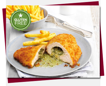 Gluten Free Garlic Chicken Kiev 