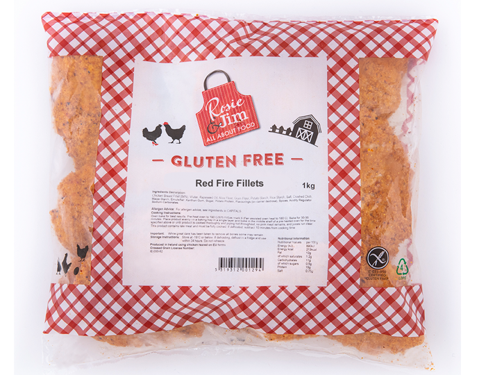 Rosie & Jim Hot Fire Chicken Fillet Rosie & Jim Hot Fire Chicken Fillet