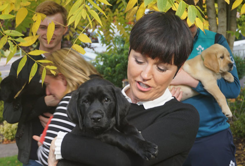 Rosie with Puppy