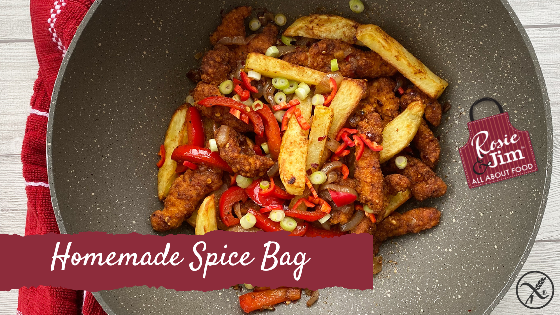 Gluten Free Spice Bag with Shredded Chicken Gluten Free Spice Bag with Shredded Chicken