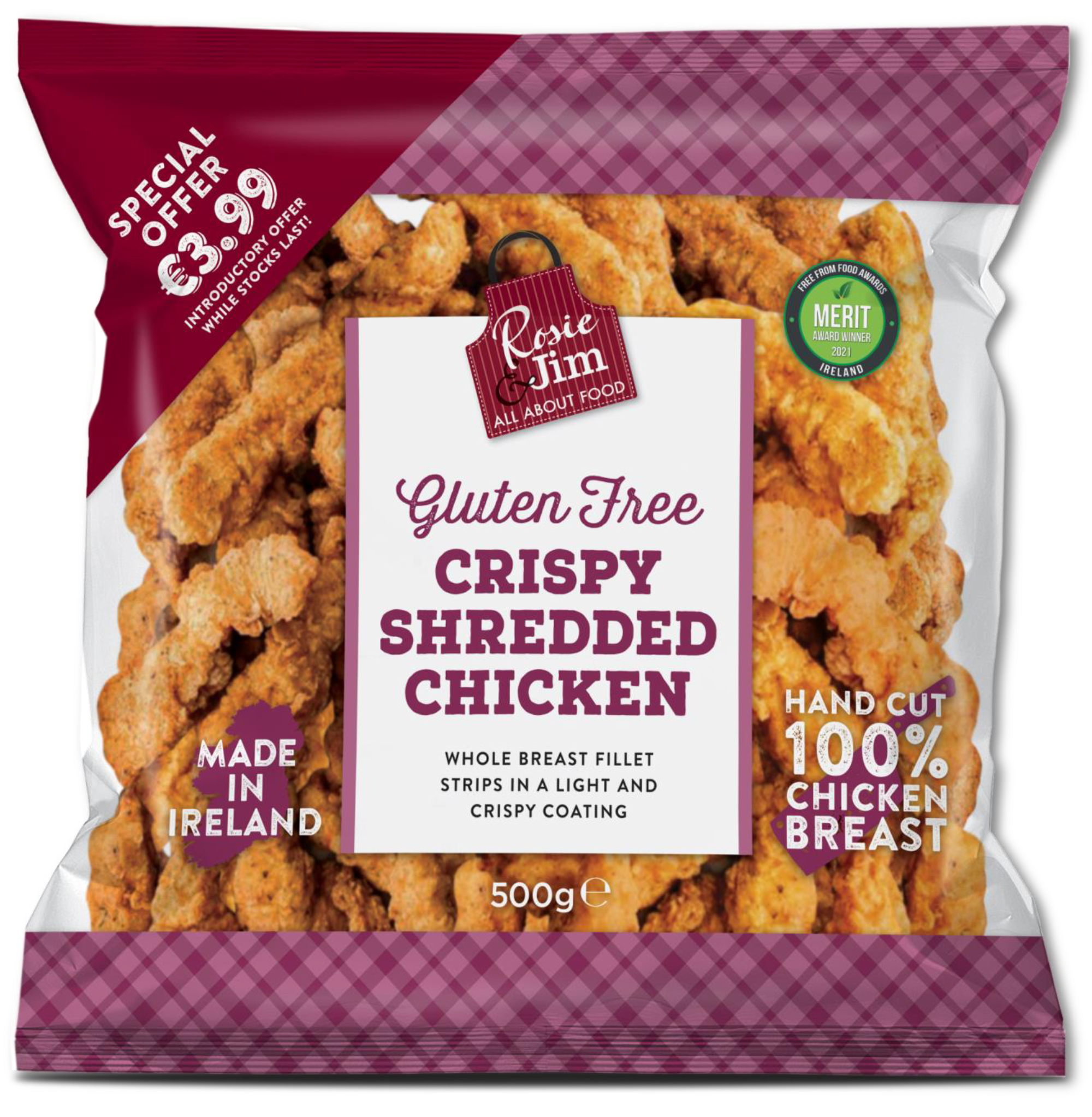 Rosie & Jim Crispy Shredded Chicken 