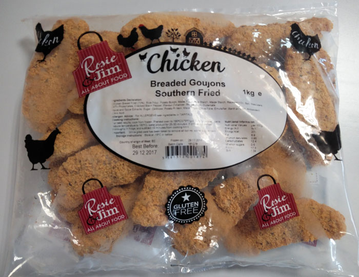 Rosie & Jim Southern Fried Chicken Goujons